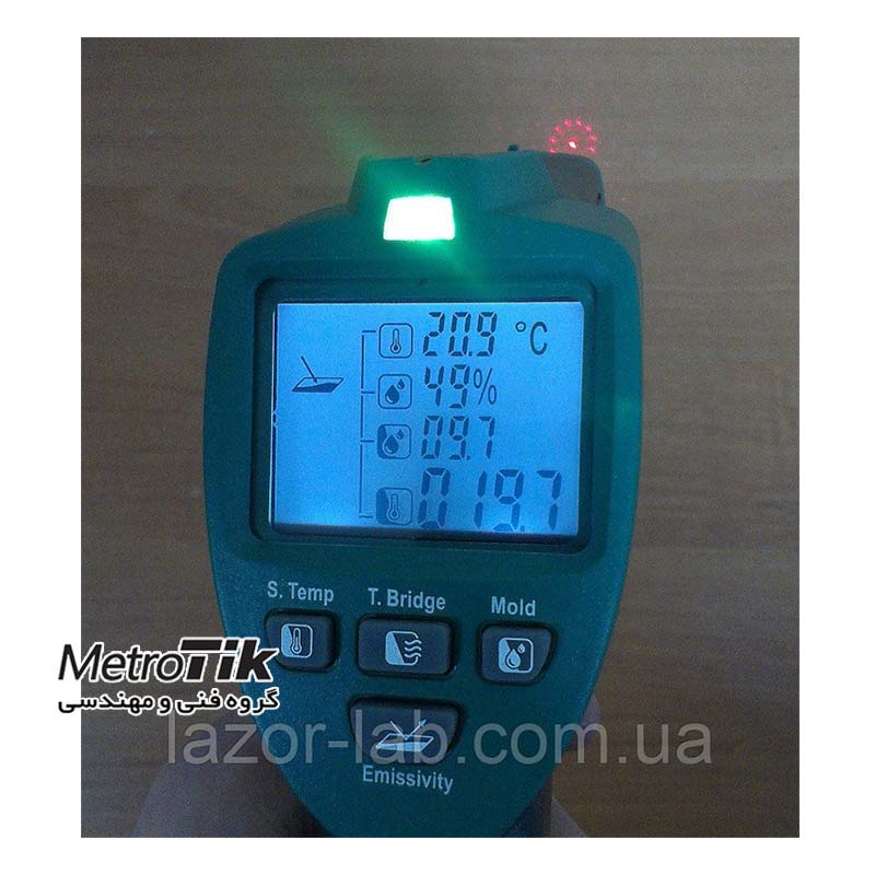 دماسنج دیجیتال 350 درجه Digital Thermometer MASTECH MS6530T مستک MASTECH MS6530T